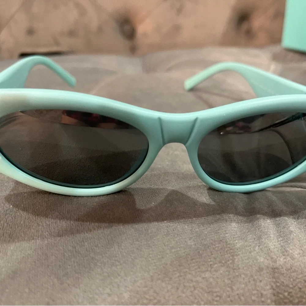 Tiffany & Co. Signature Blue Sunglasses with Case